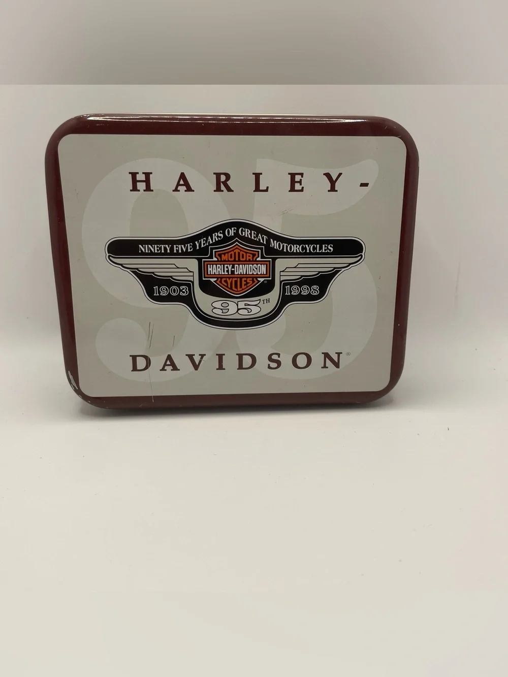 Harley Davidson 95th Anniversary 1998 Limited Edition Christmas Ornament  #4897